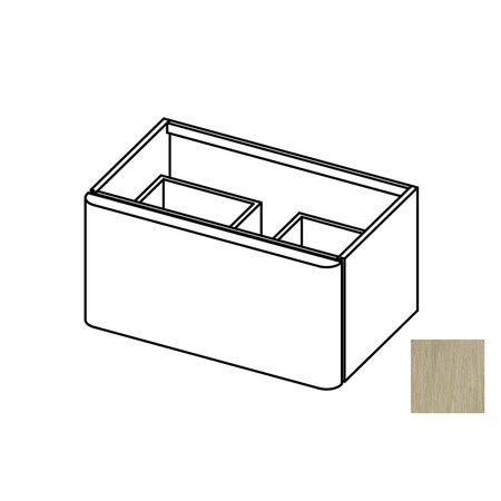 Gamadecor Radio Bps Тумба Под Раковину, Включает Органайзер, 120x40x50 См, Olmo Light