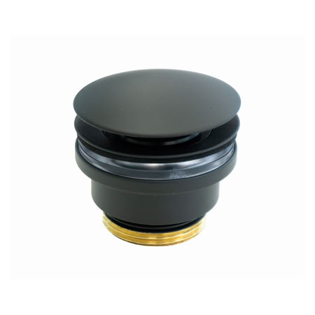 Gamadecor Донный Клапан Clik-clack Универсальный, Black Matt Lacquer Gamadecor Донный Клапан Clik-clack Универсальный, Black Matt Lacquer