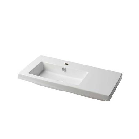 Раковина Lav. Square Seno Izq. Blanco 80