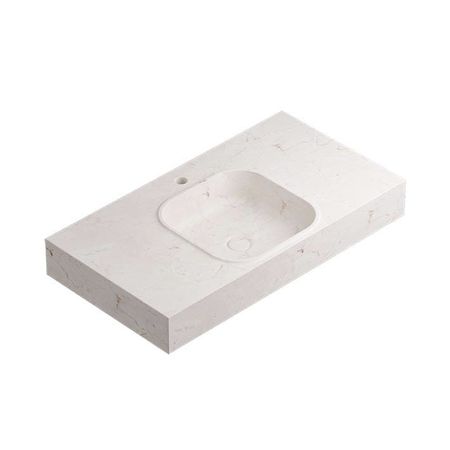 Square Motif Countertop Crema Italia 90,4x48,7x12,5