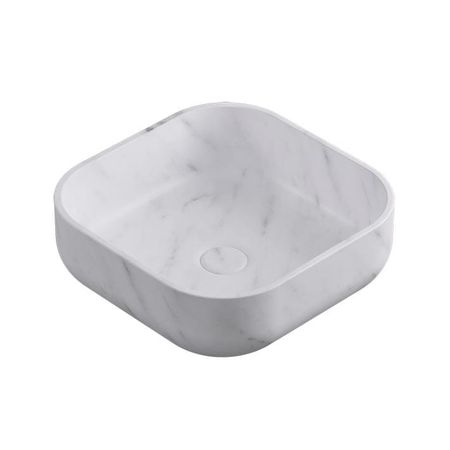Square Motif Neve Di Carrara 37x37x12,5