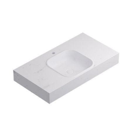 Square Motif Countertop Persian White 90,4x48,7x12,5