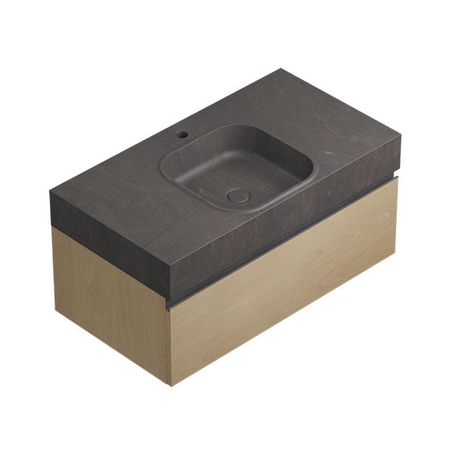 Conjunto Square Motif Countertop Habana Alba 90,4x48,7x42,5