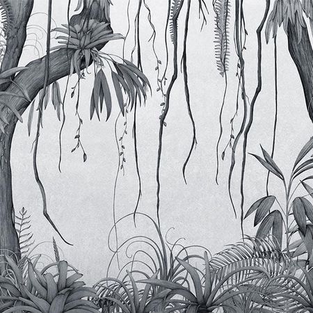 Skins Murals Vines Black 280x416