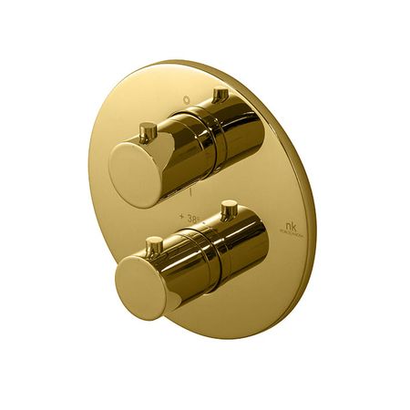 Termostatica Smartbox Rondo Parte Externa Oro