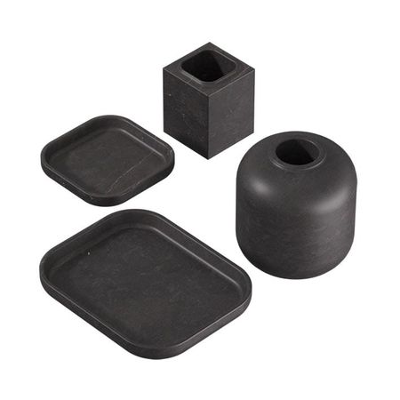 Set Deco Motif Habana Dark 27x28x24