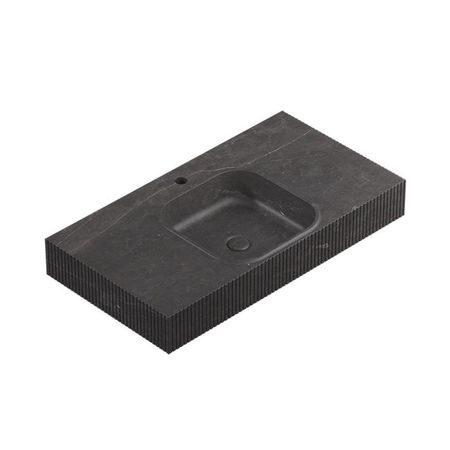Square Motif Lines Countertop Habana Dark 90,4x48,7x12,5