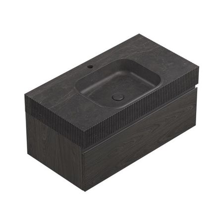Conjunto Rect Motif Lines Countertop Habana Noche 90,4x48,7x42,5
