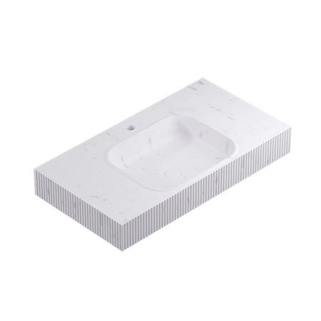 Rectangle Motif Lines Countertop Persian White 90,4x48,7x12,5 Rectangle Motif Lines Countertop Persian White 90,4x48,7x12,5