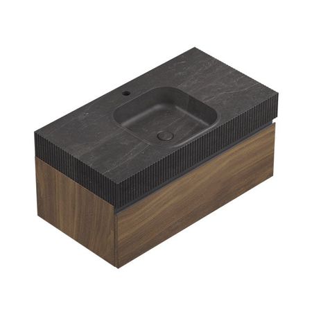 Conjunto Squ Motif Lines Countertop Habana Seda 90,4x48,7x42,5 Conjunto Squ Motif Lines Countertop Habana Seda 90,4x48,7x42,5