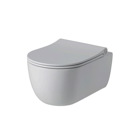 Noken Acro Compact Унитаз Подвесной Rimless 49 См, Matt White