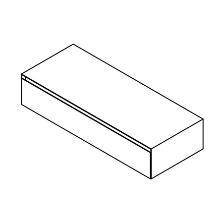 Gamadecor Soft Ms-1 120 Модуль Подвесной, 120x24x48,3 См, Stratified Ghost