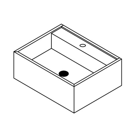 Gamadecor Icon Раковина Каменная На Мебель, 60x22,8x47,7 См, Без Перелива Gamadecor Icon Раковина Каменная На Мебель, 60x22,8x47,7 См, Без Перелива