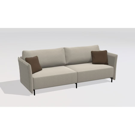 Gamadecor Stripes S2 2b Диван На Ножках В Комплекте 268x105 См, Спецзаказ!