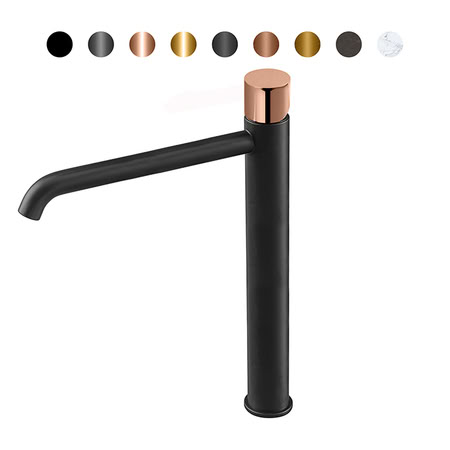 Noken Round Custom Смеситель Для Раковины Высокий H306 Мм, 3/8”, 5 Л/мин, Без Дк, Черный Мат/colors. Noken Round Custom Смеситель Для Раковины Высокий H306 Мм, 3/8”, 5 Л/мин, Без Дк, Черный Мат/colors.