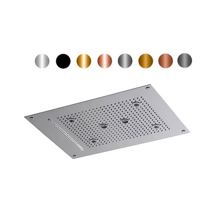Noken Seasons Потолочный Душ Встроенный 520х380 Мм, Pvd Colors. Спецзаказ