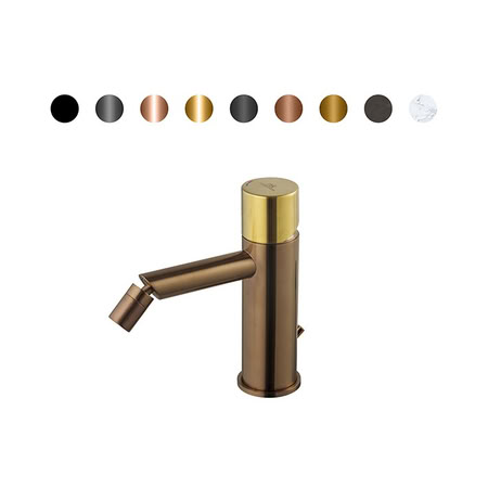 Noken Round Custom Смеситель Для Биде, 5 Л/мин, С Дк, Брашированная Медь/colors.