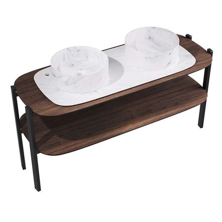 Balda Doble Neve Di Carrara-americano 153,5x60,5x90