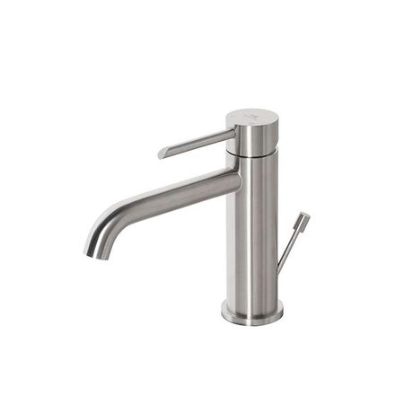 Однорычажный смеситель для раковины Monm. Round Inox Lav. Acero Cep.