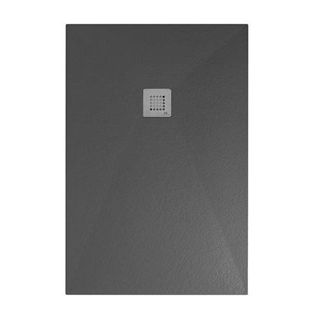 Slate Поддон 120х80х2,6 см Mineral Stone серый