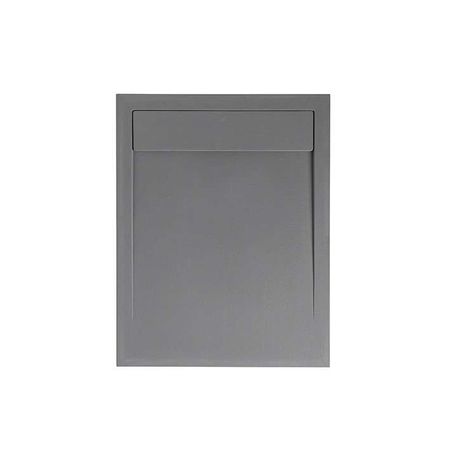 Zen Поддон 100х80х4,5 см Light Stone серый