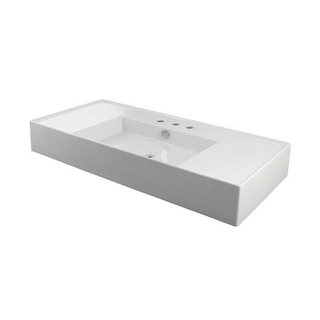 Раковина подвесная Lav Susp Essence C 3hu Seno Cent Bl. 100