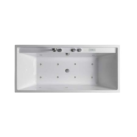 Ванна с оборудванием, встроенная Tono Air+c Bb Gr. To 180x80