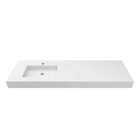 Столешница Kole Bl 1cen Izq C/GR C/REB 150x50