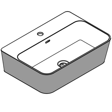 Modul Gris/Bl. Krion C/GR 59x41x17