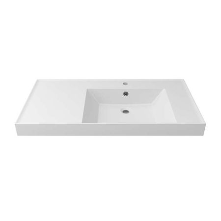 Столешница Enc. One 1der Bl. Mt C/GR C/REB 100x50