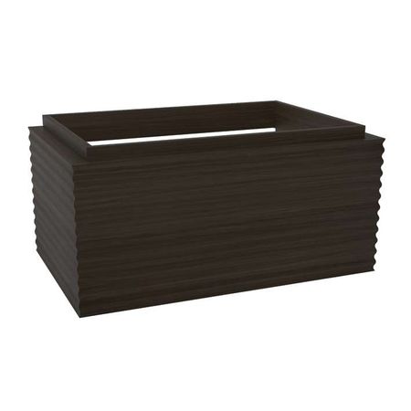 Тумба Cajon Mb Wave 1c Nogal Negro 80