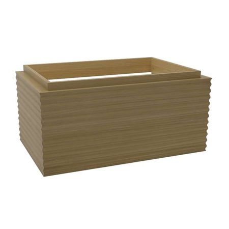 Тумба Cajon Mb Wave 1c Roble Niebla 80