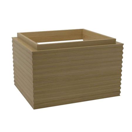 Wave Тумба 61x50x40 см под раковину дуб