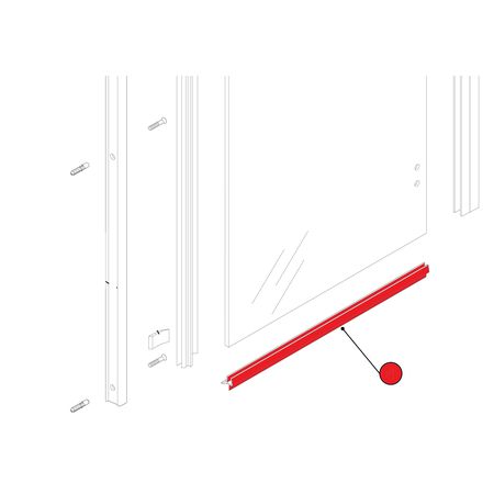 Neo Нижний уплотнитель для двери
