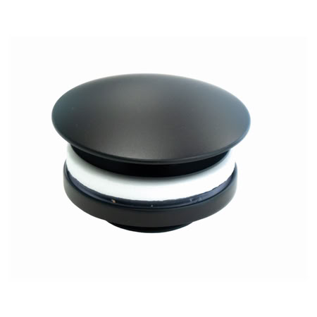 Gamadecor Донный Клапан Для Раковины Незапираемый, Black Matt Lacquer Gamadecor Донный Клапан Для Раковины Незапираемый, Black Matt Lacquer