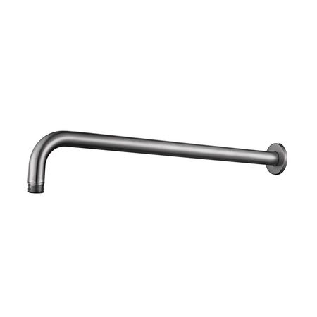 Noken Round Inox Кронштейн Для Душа Из Стены 40 См, Брашированная Нержавеющая Сталь Noken Round Inox Кронштейн Для Душа Из Стены 40 См, Брашированная Нержавеющая Сталь