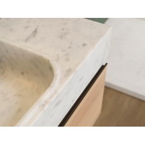 Conjunto Square Motif Countertop Neve Alba 90,4x48,7x42,5