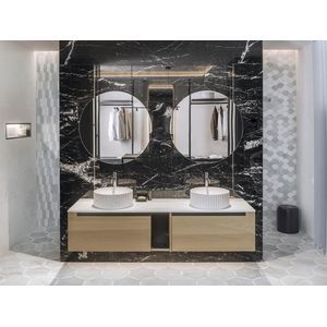 Lines Boll Carrara Thassos 25,3x30,6x1