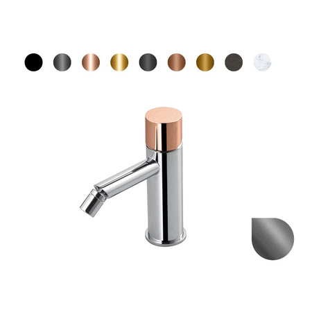 Noken Round Custom Смеситель Для Биде H152 Мм, 3/8”, 5 Л/мин, Без Дк, Браш. Титан/colors. Noken Round Custom Смеситель Для Биде H152 Мм, 3/8”, 5 Л/мин, Без Дк, Браш. Титан/colors.