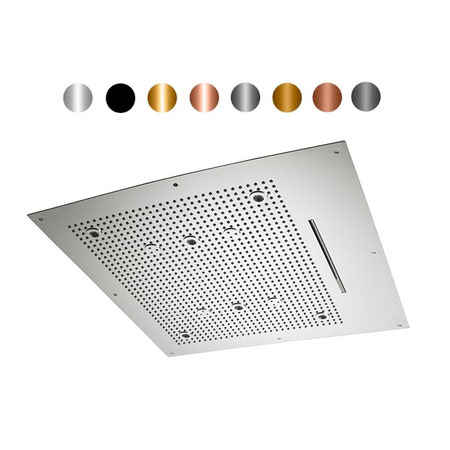 Noken Seasons Потолочный Душ Встроенный 650х650 Мм, Aisi 304 Pvd Colors. Спецзаказ