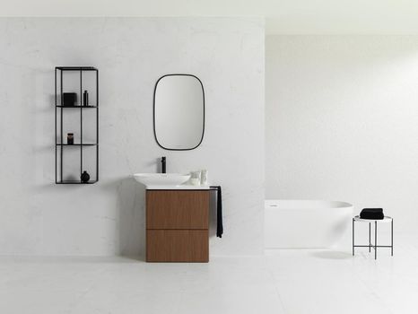 Columna Mb Pure Negro 40x121