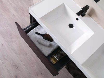 Тумба Cajon Mb Wave 2c Nogal Negro 150