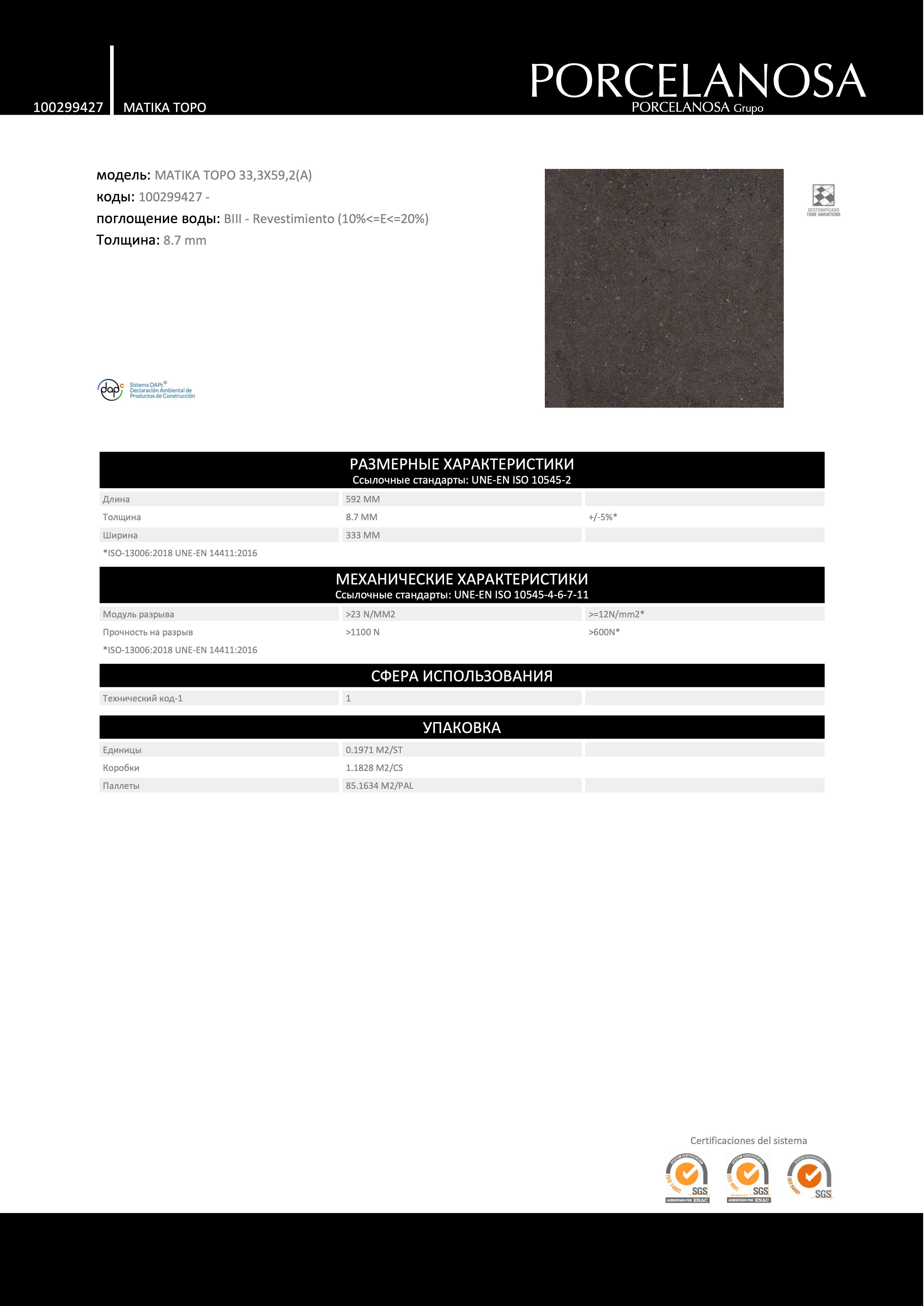 Porcelanosa 100299427
